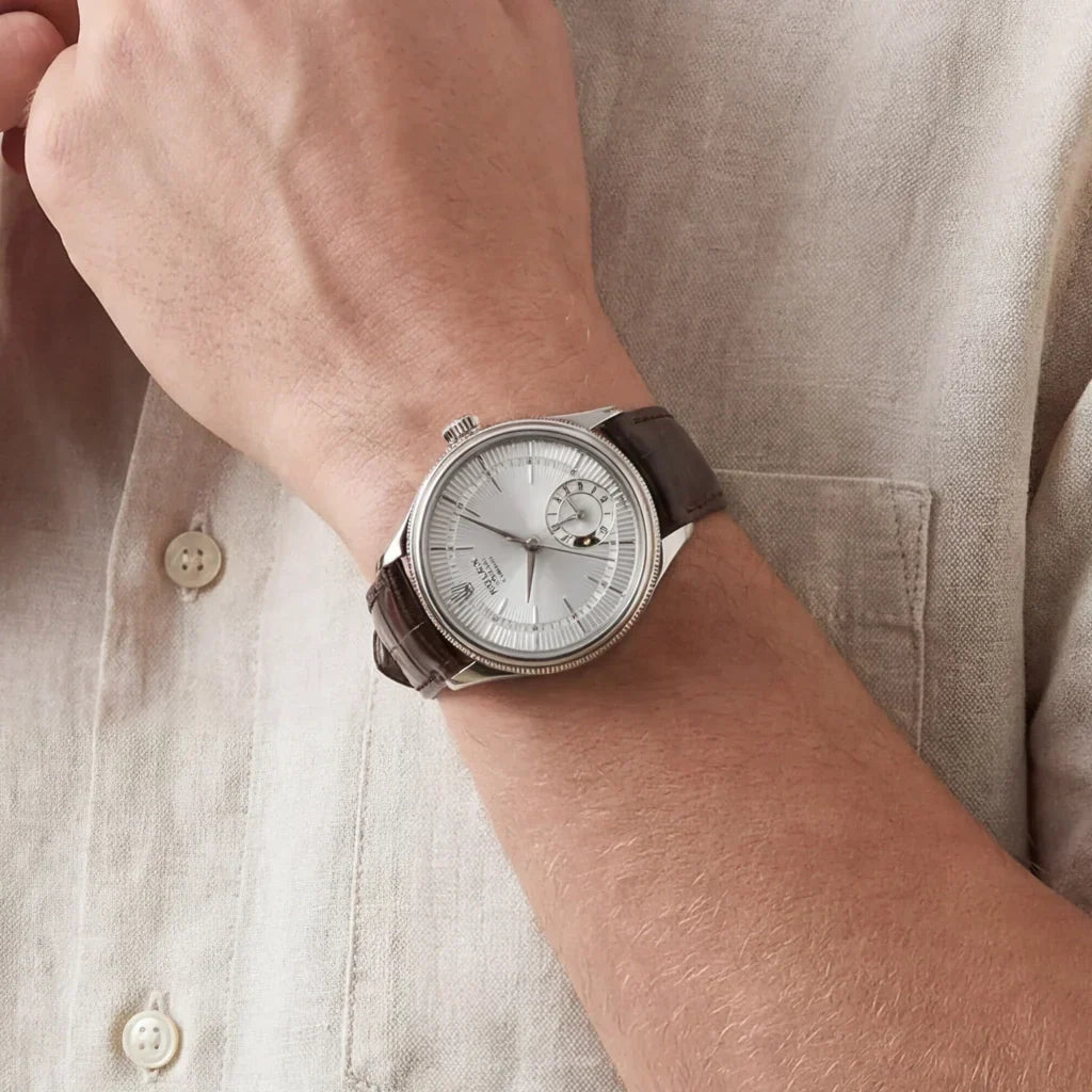 Dual Time Automatic Mens Watch