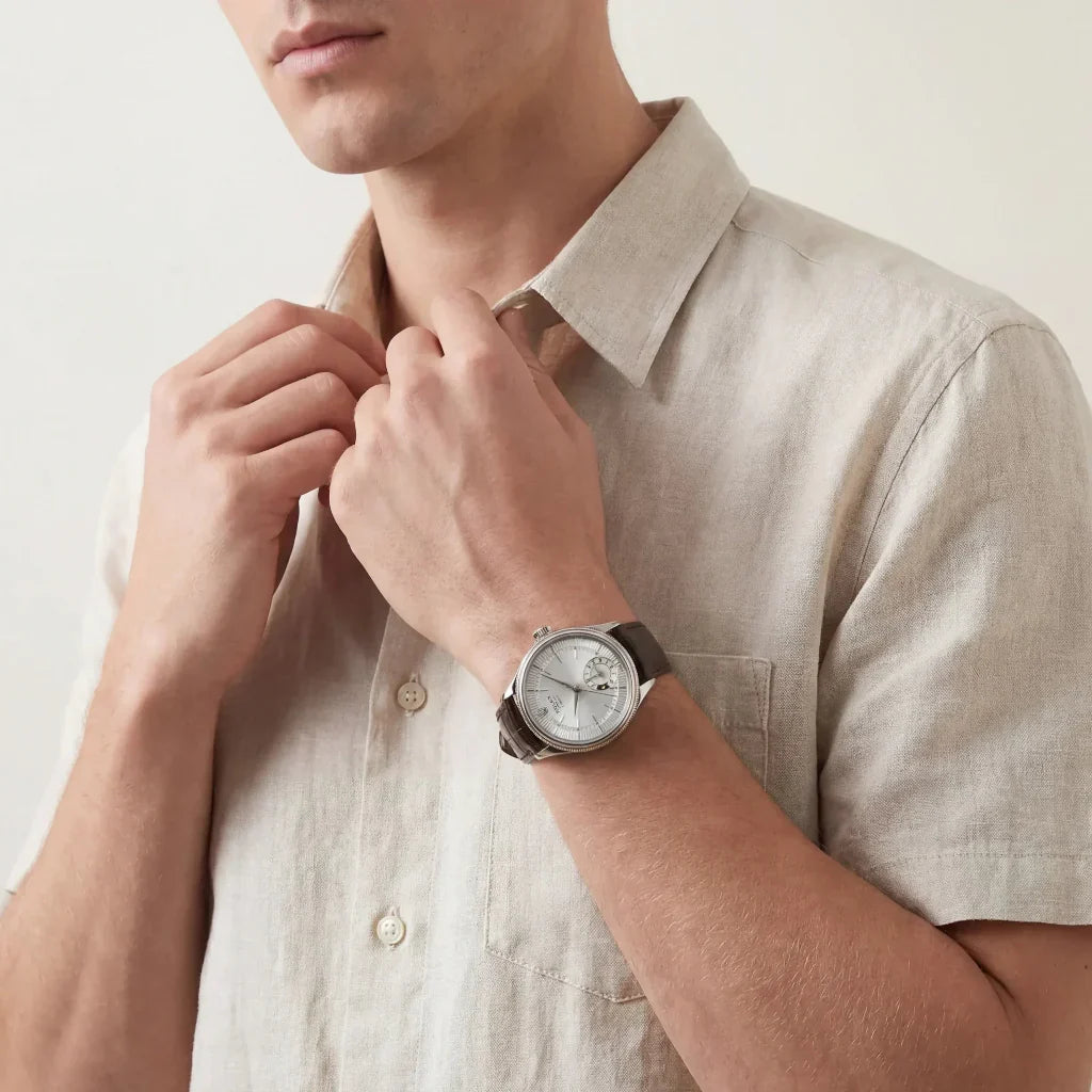 Dual Time Automatic Mens Watch