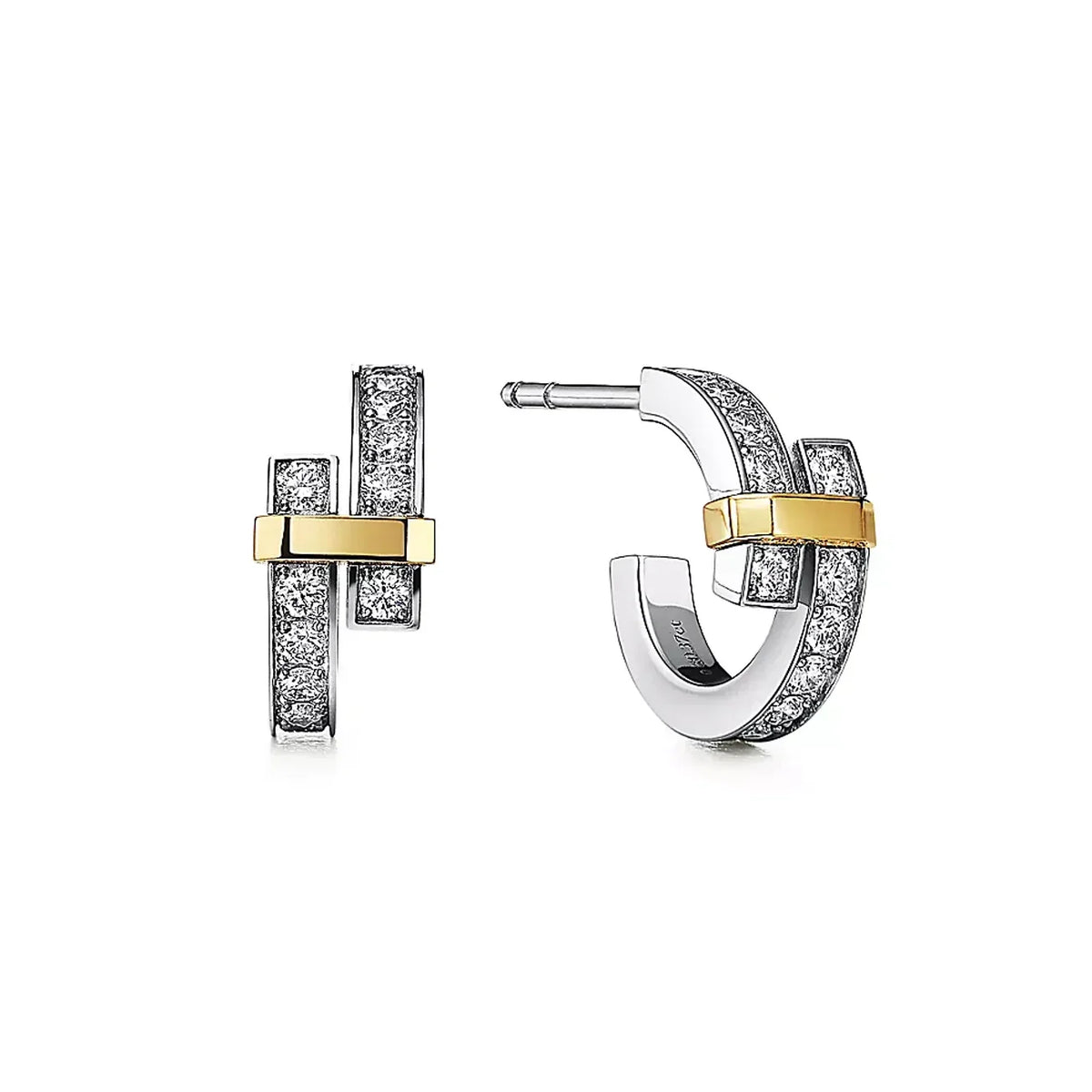 Edge Hoop Earrings