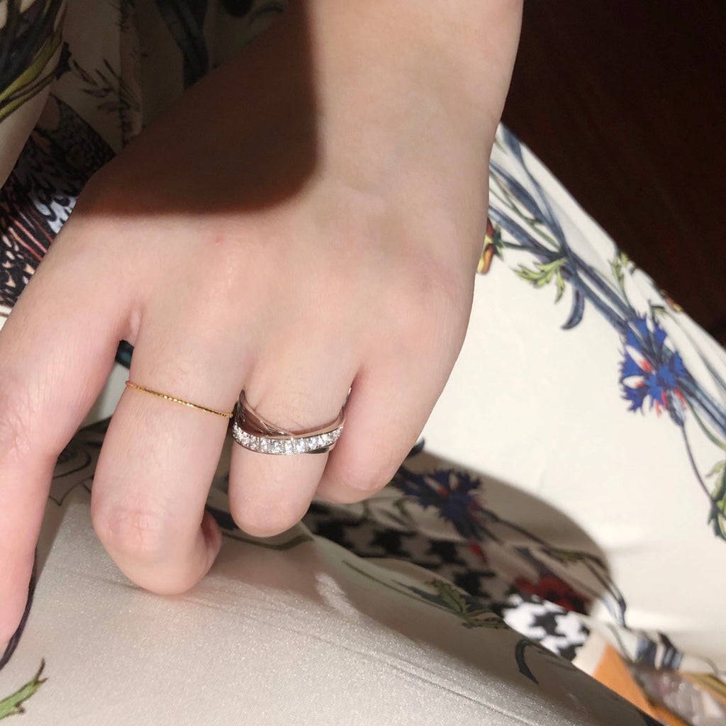 Etincelle Crossover Ring