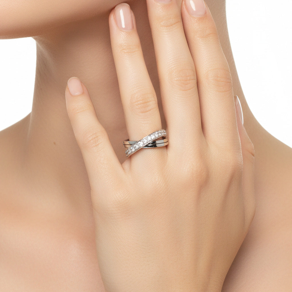 Etincelle Crossover Ring