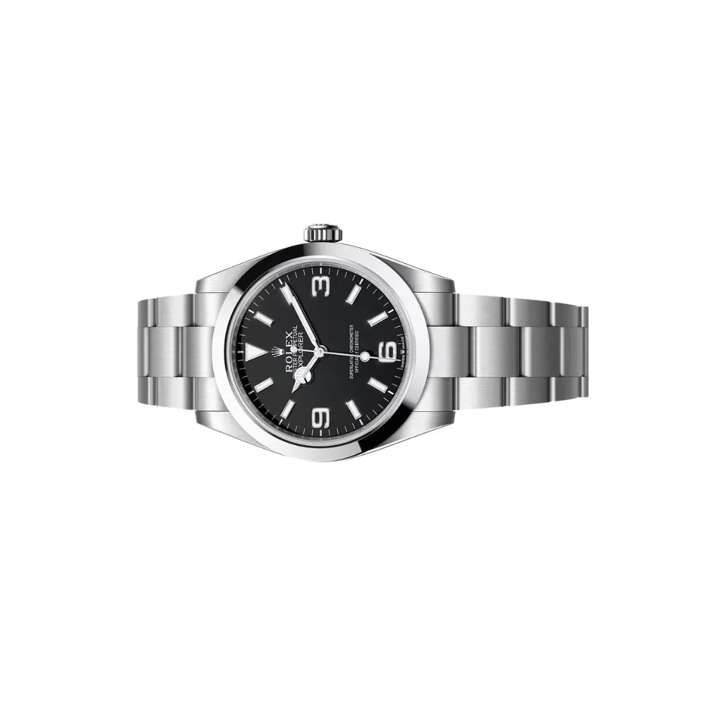 Explorer I Black Dial Mens Watch