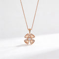 Fiorever Four Leaf Pendant Necklace