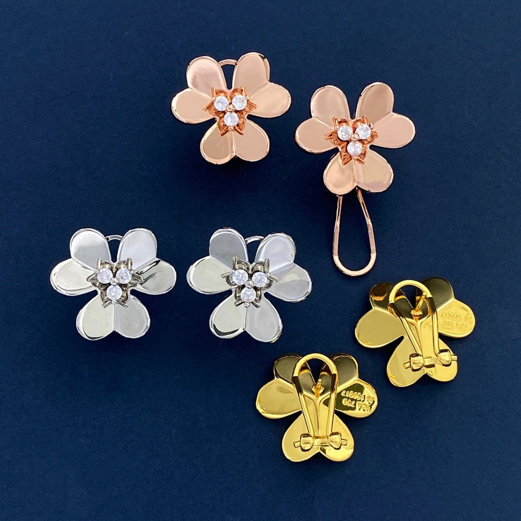 Frivole Large Flower Earrings