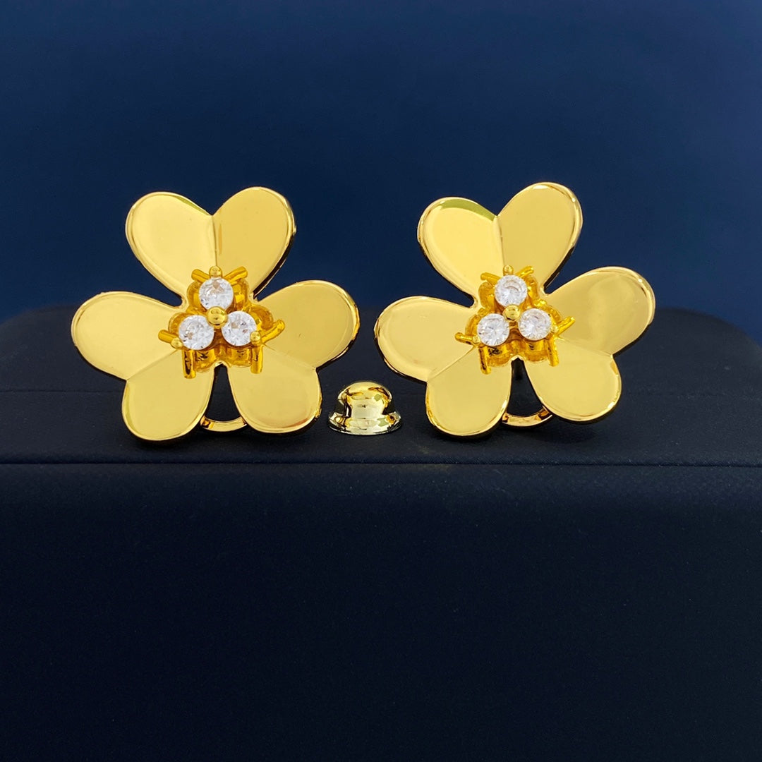 Frivole Large Flower Earrings