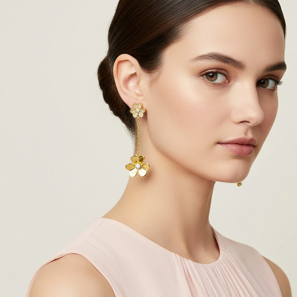 Frivole Pendant Drop Earrings