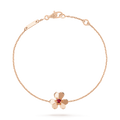 Frivole Ruby Clover Bracelet