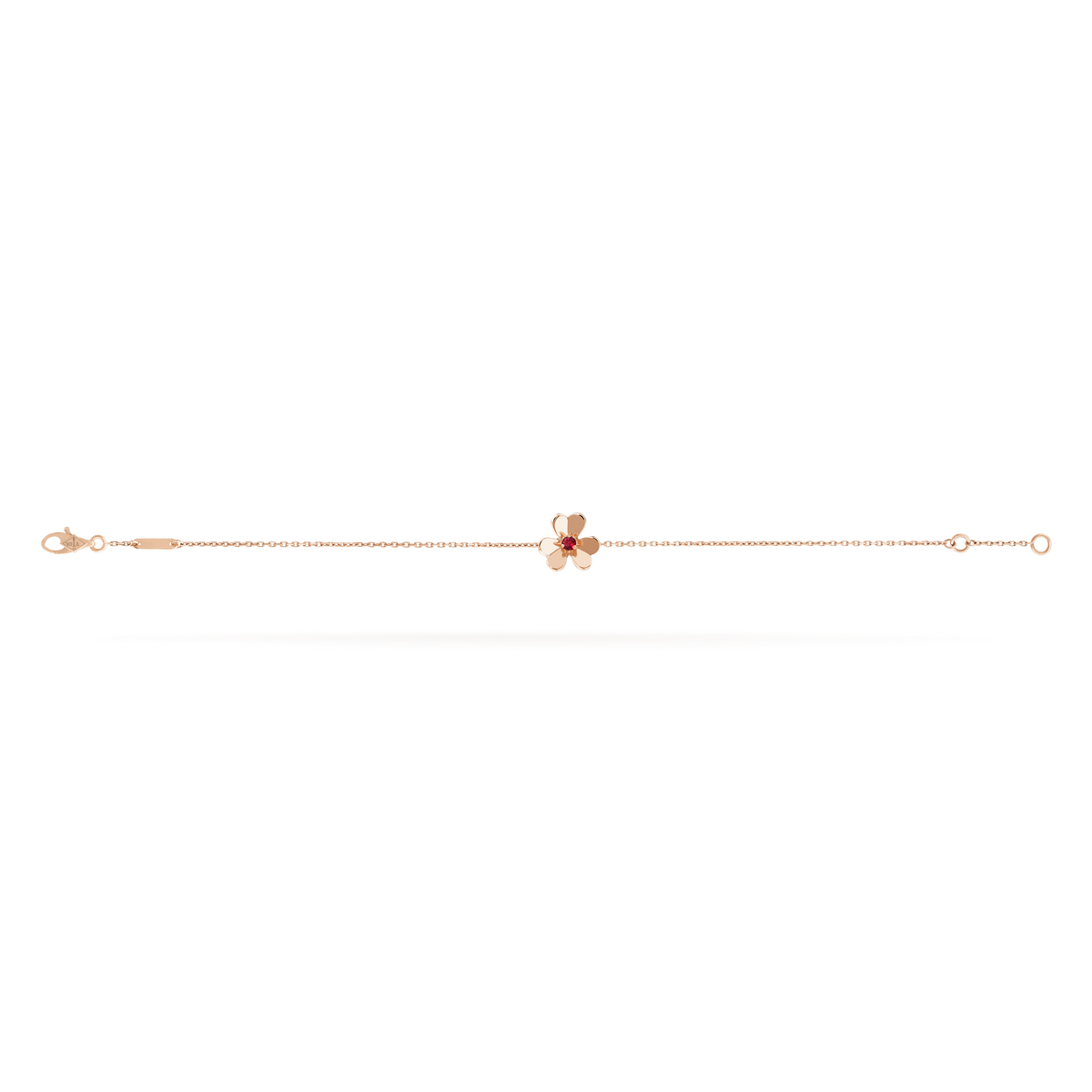 Frivole Ruby Clover Bracelet