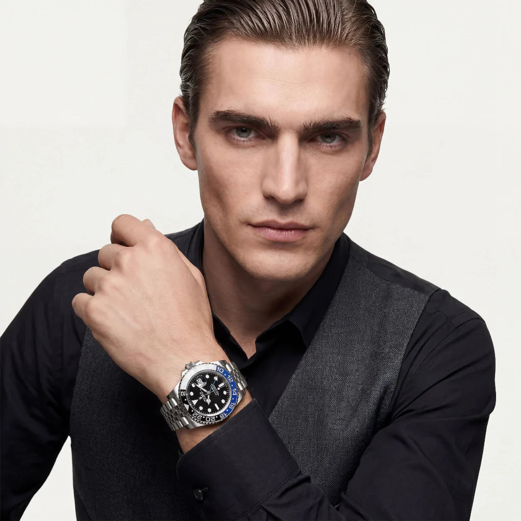 GMT-Master II Automatic Men’s Watch With Dual Time Display