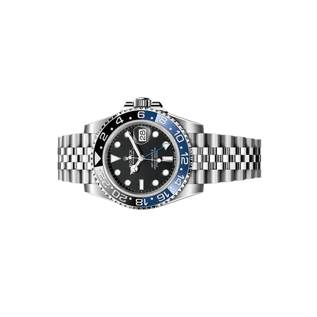 Gmt-master Ii "batgirl" Jubilee Black Dial