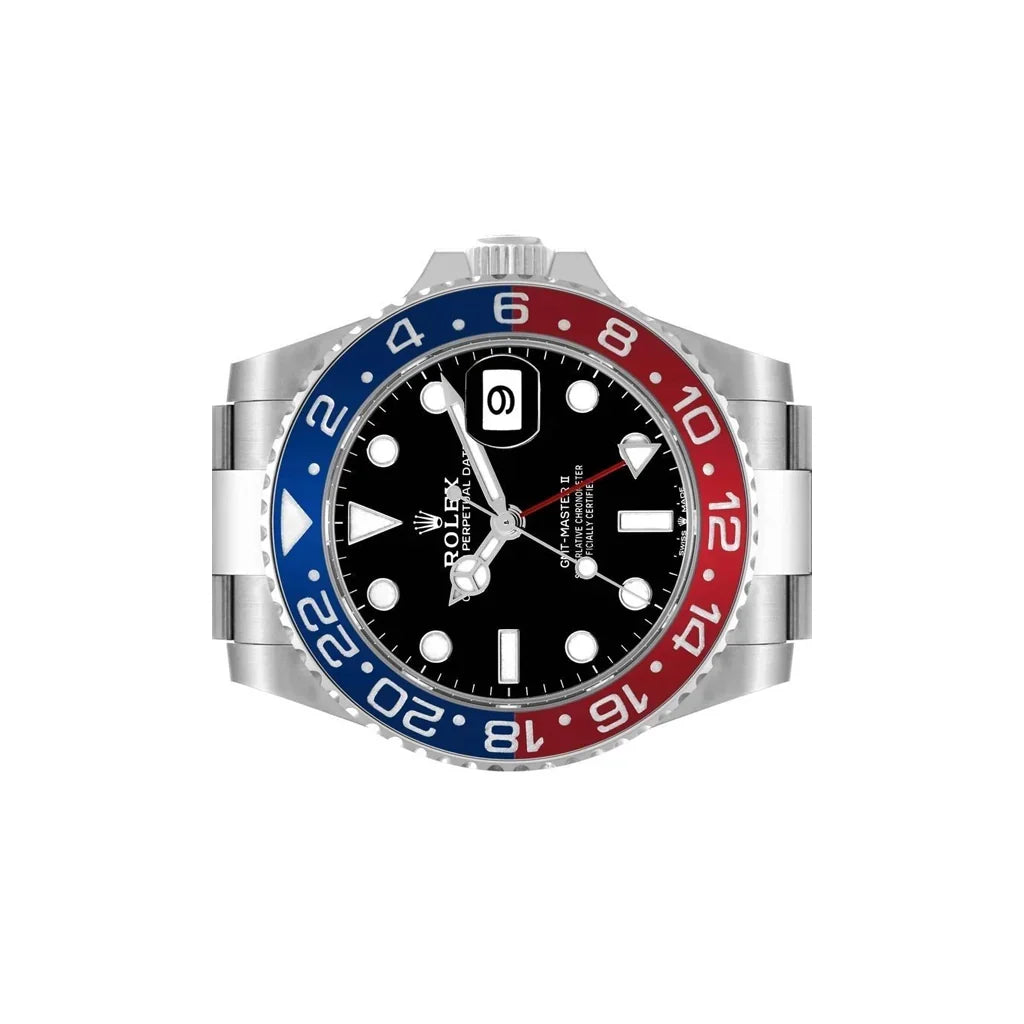 Gmt Master Ii Blue Red Pepsi Bezel Mens Watch