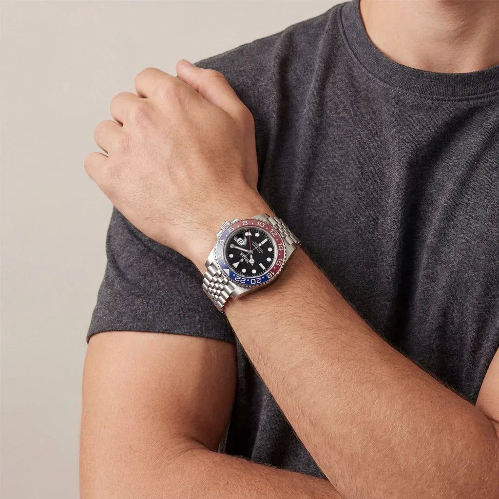 Gmt Master Ii Blue Red Pepsi Bezel Mens Watch