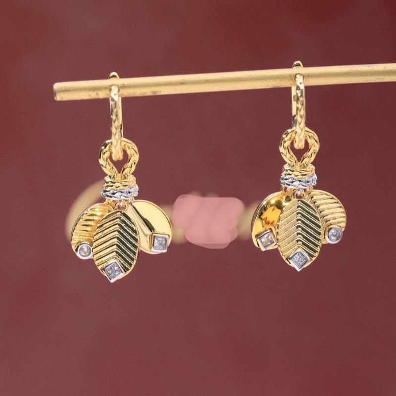 Grain De Café Drop Earrings