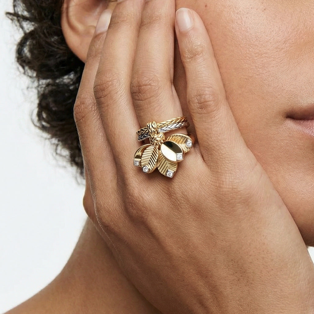 Grain De Café Ring