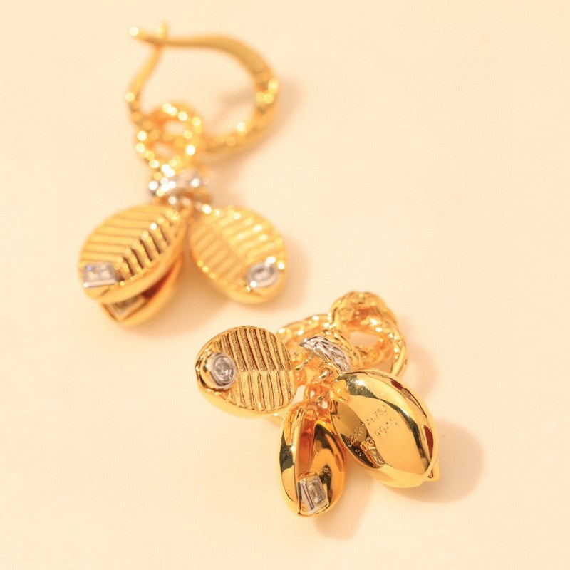 Grain De Café Drop Earrings