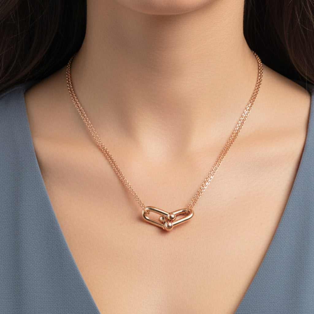 HardWear Double Link Pendant Necklace