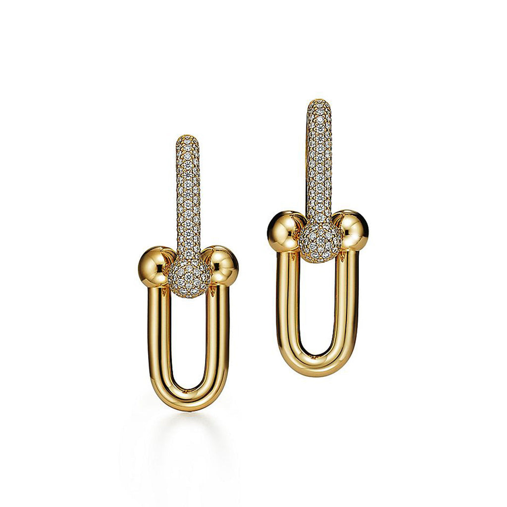HardWear Large Link Pavé Earrings
