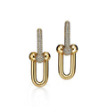 HardWear Large Link Pavé Earrings