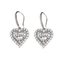 Heart Drop Earrings