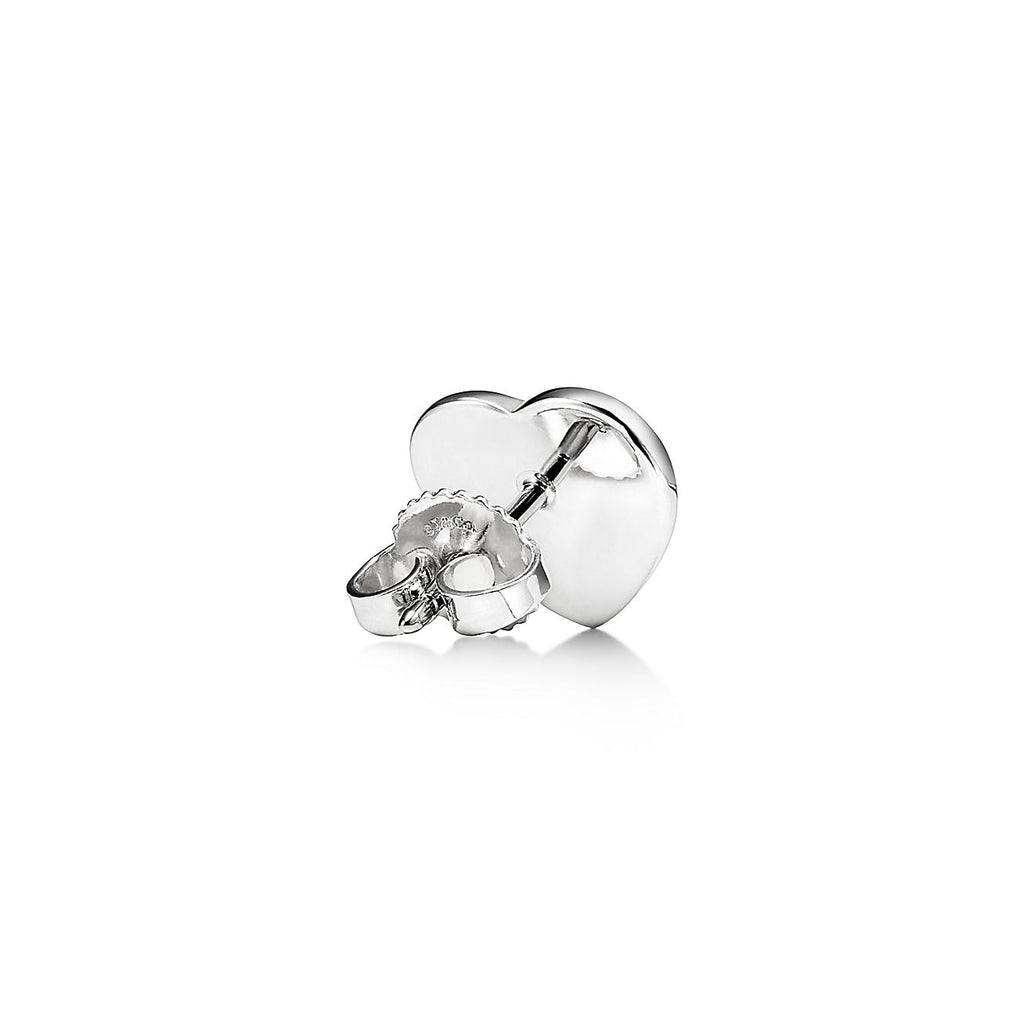 Heart Tag and Arrow Stud Earrings