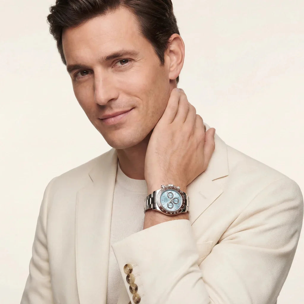 High-Precision Automatic Chronograph Men’s Timepiece With Ceramic Bezel