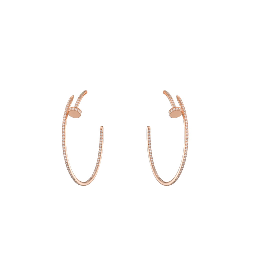 Juste Un Clou Inspired Hoop Earrings