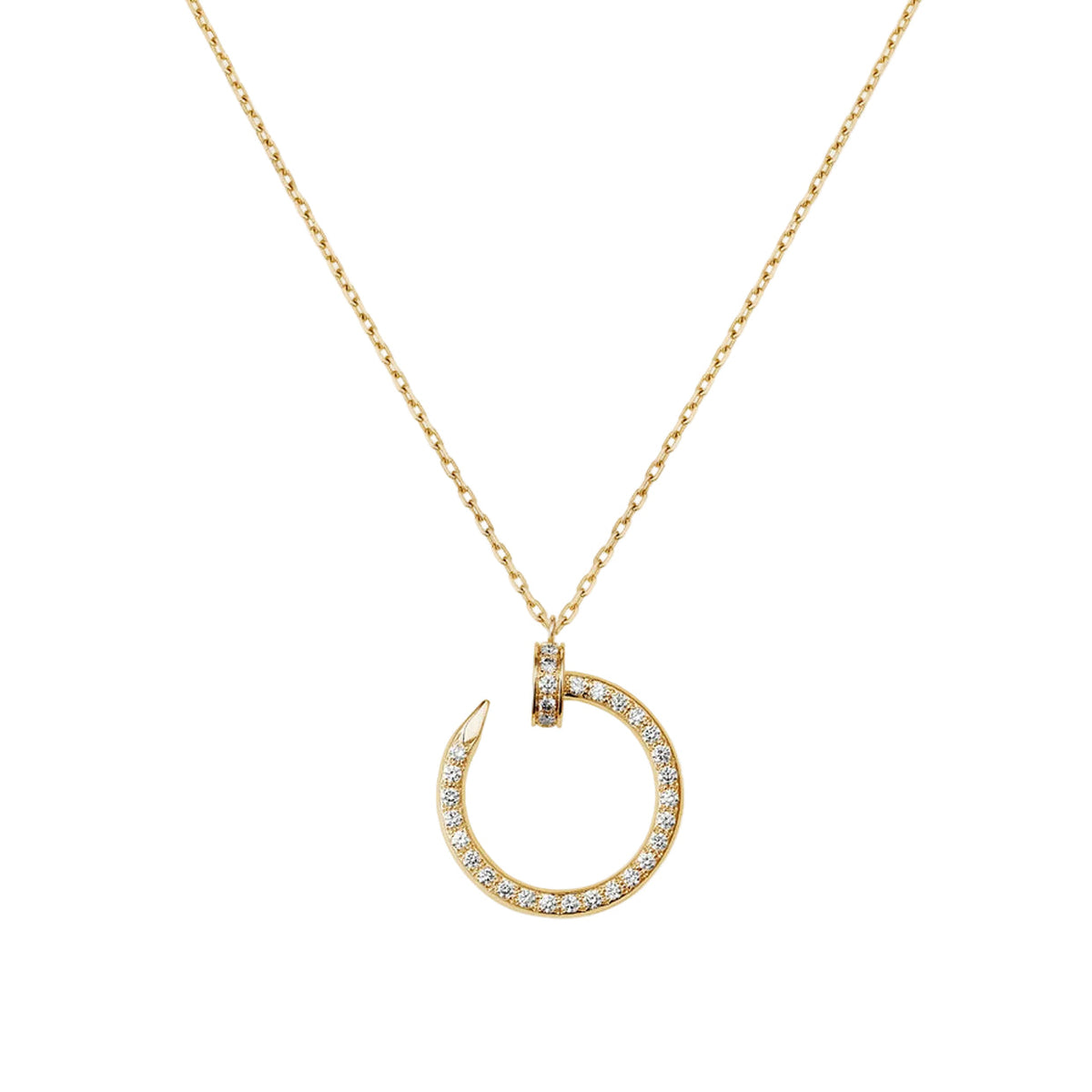 Juste Un Clou Open Circle Necklace