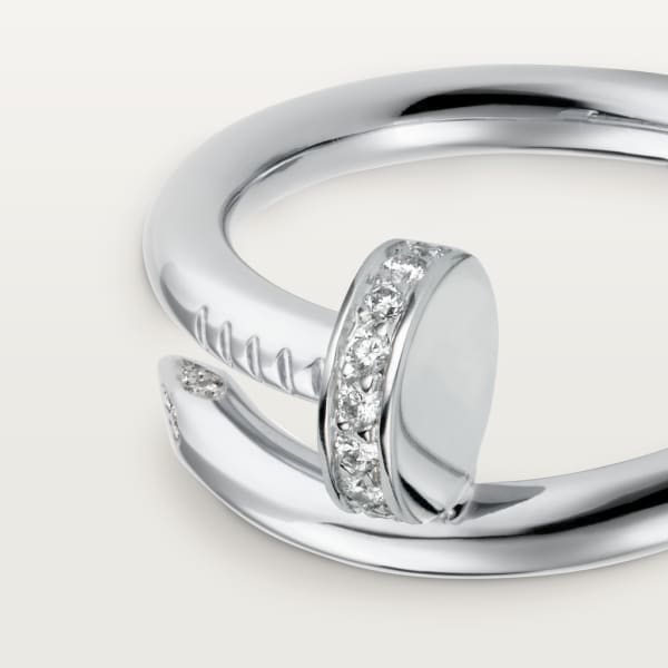 Juste Un Clou Pavé Style Ring