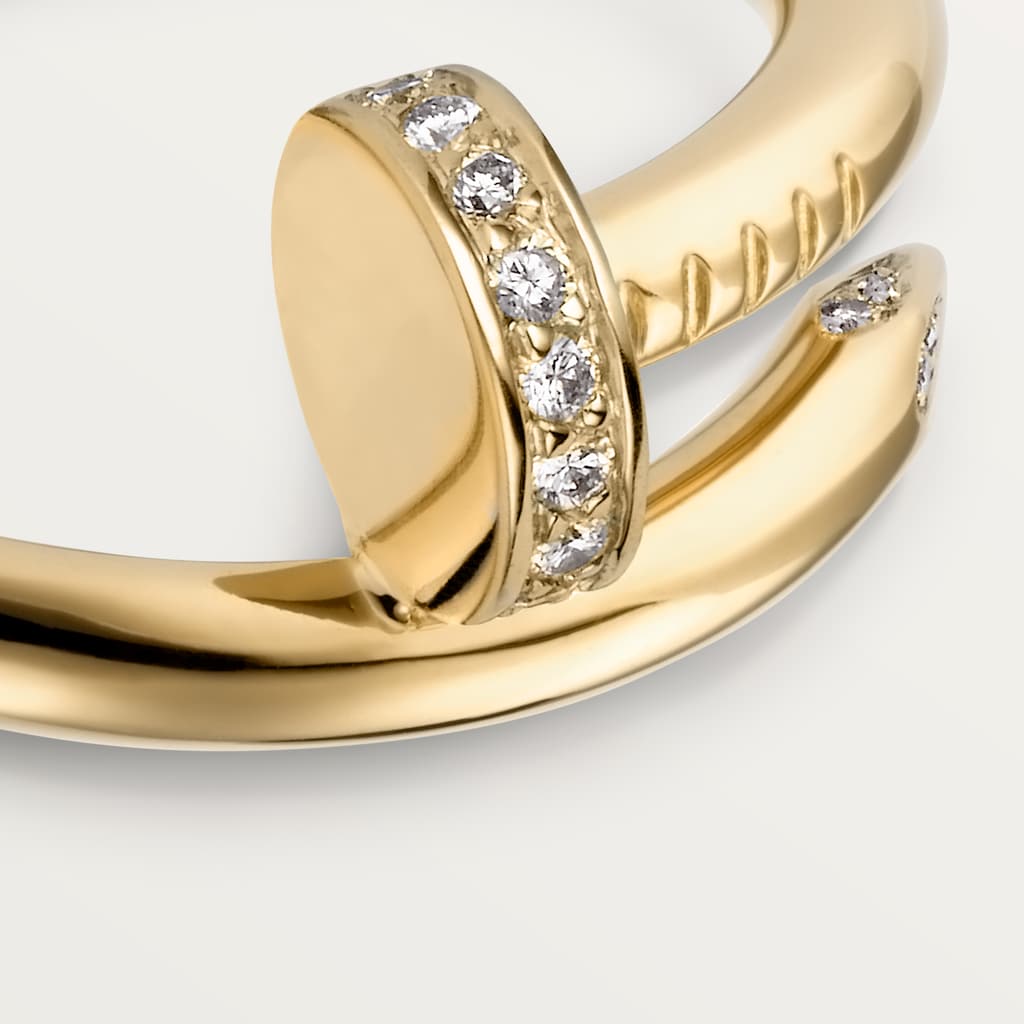 Juste Un Clou Pavé Style Ring
