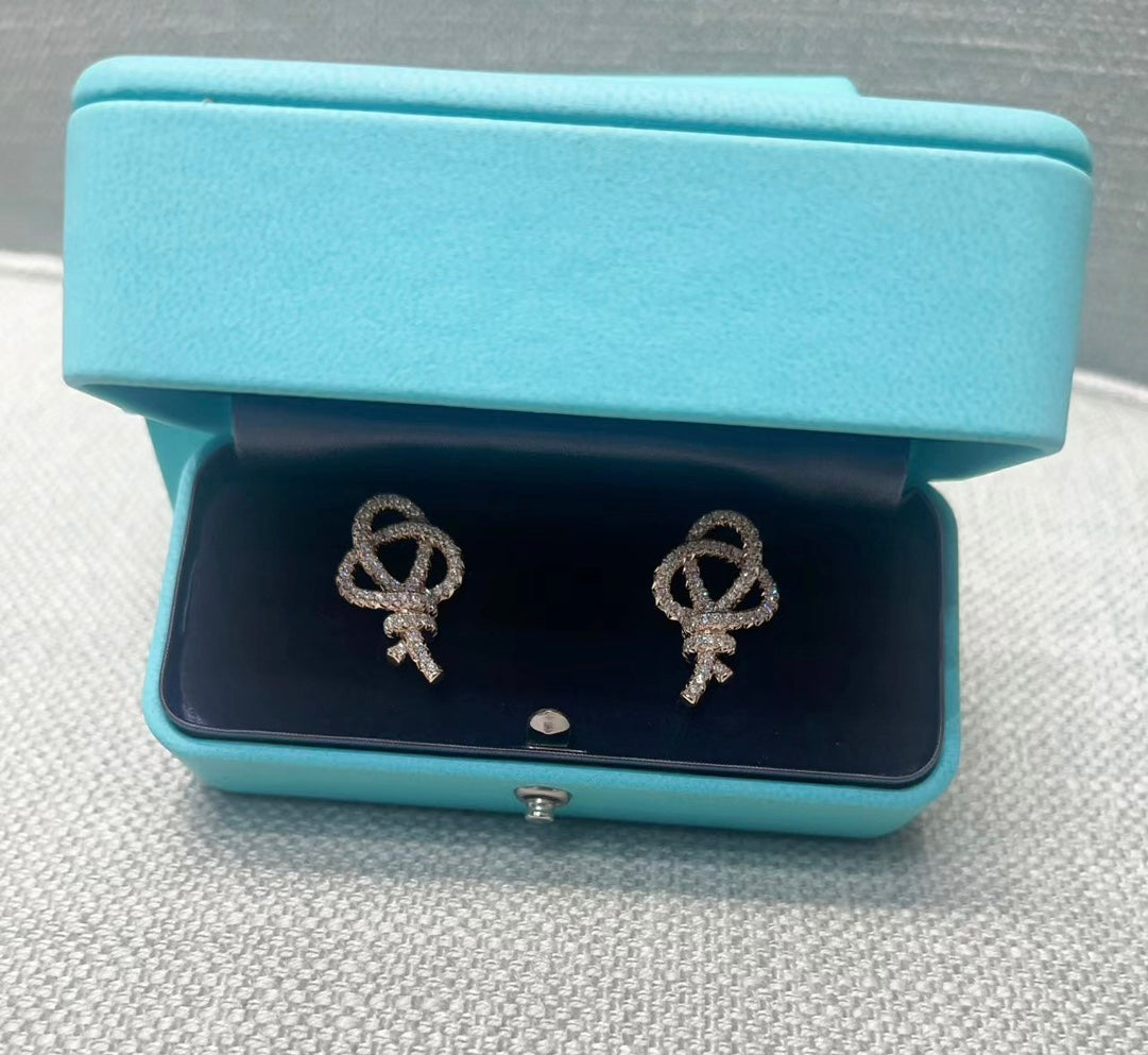Keys Woven Earrings