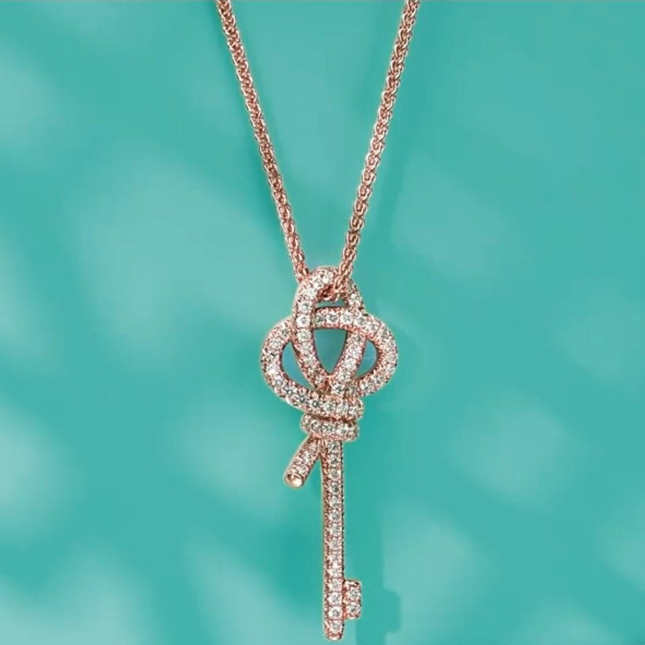 Keys Woven Large Necklace
