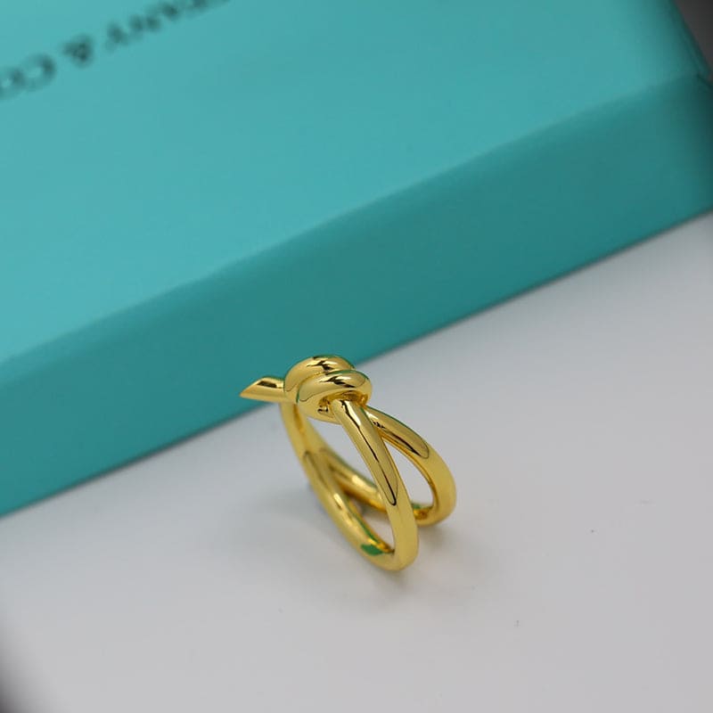 Knot Double Band Ring