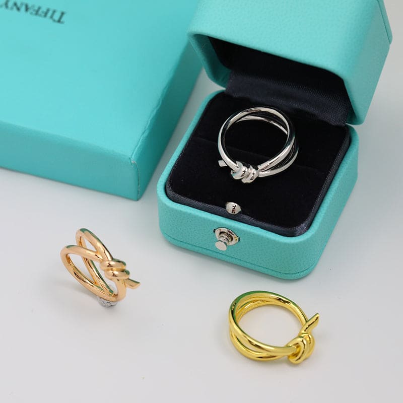 Knot Double Band Ring
