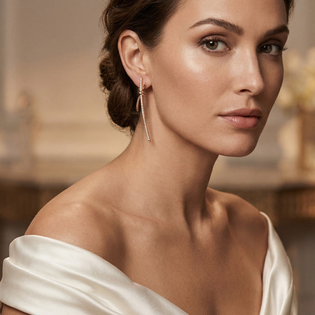 Knot Drop Earrings