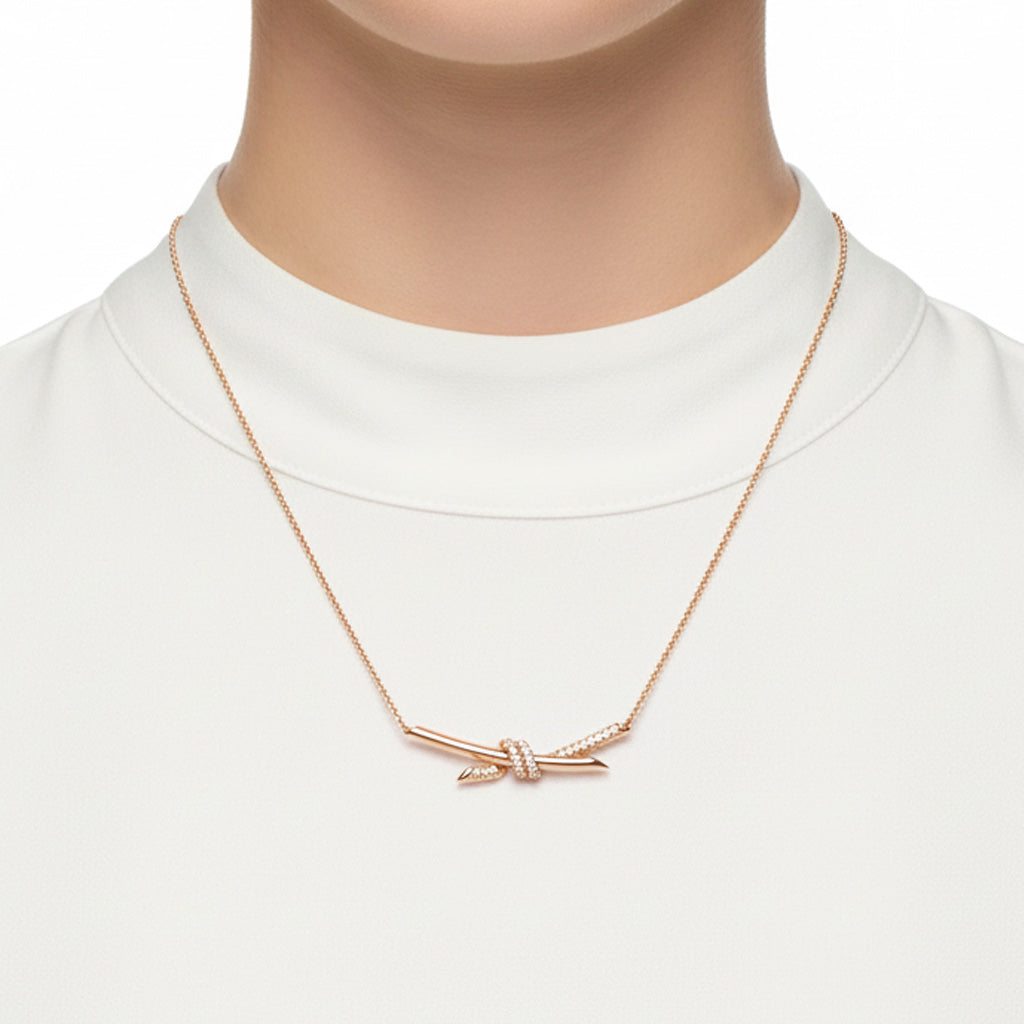 Knot Pendant Necklace