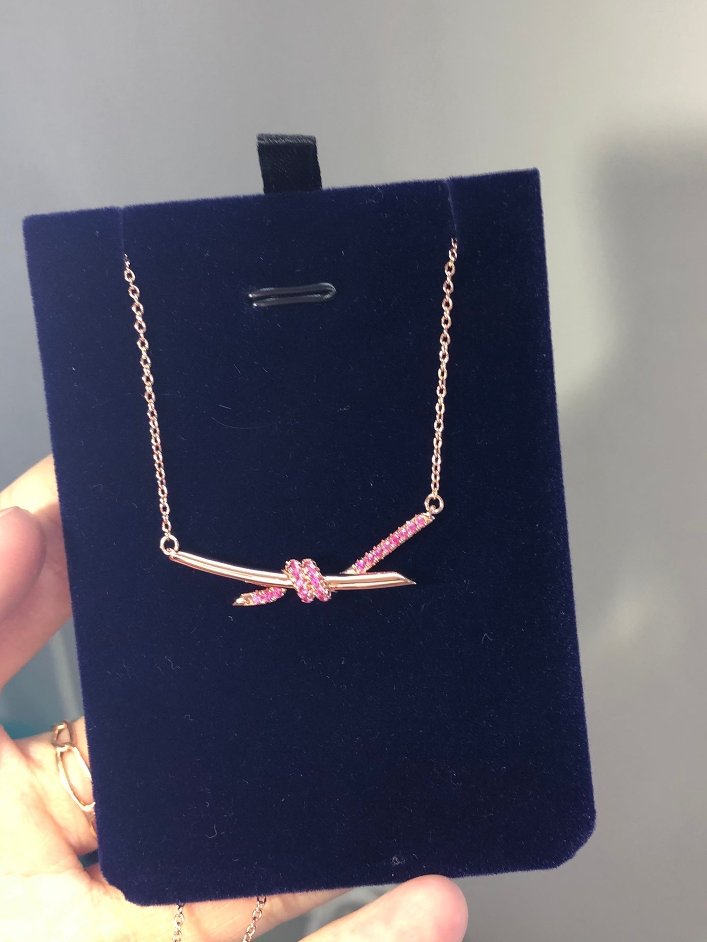 Knot Pendant Necklace