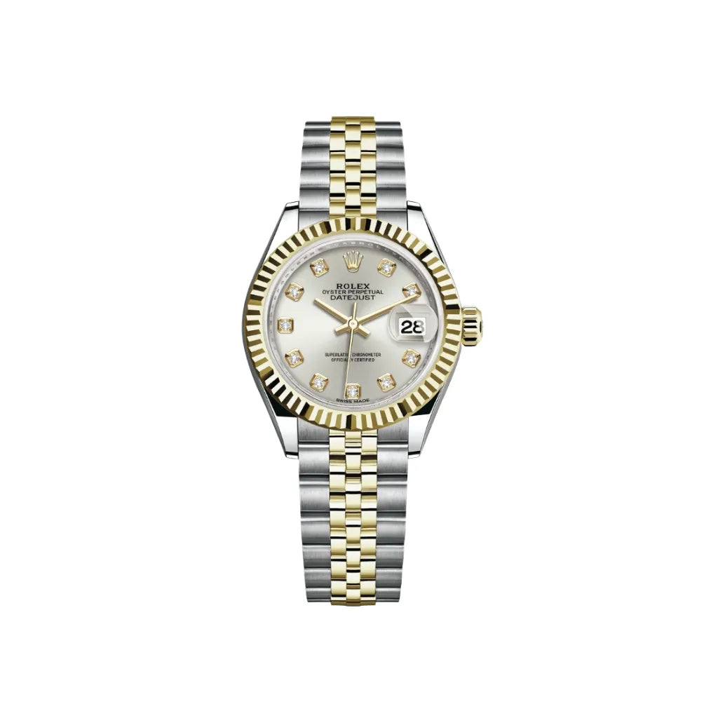 Lady-Datejust Automatic Silver Dial Women's Watch