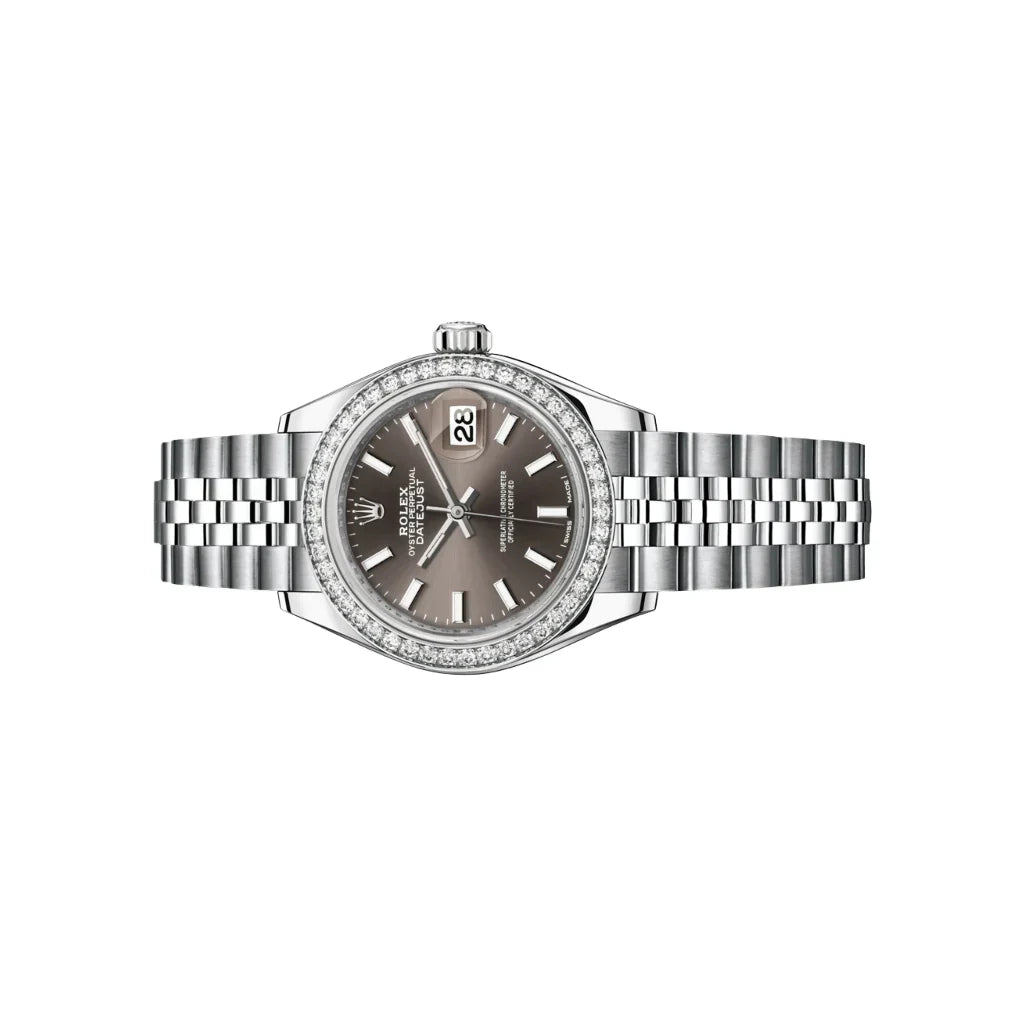 Lady Datejust Automatic Watch With Diamond Bezel Accent