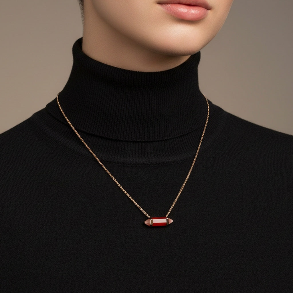 Les Berlingots De Pink Necklace