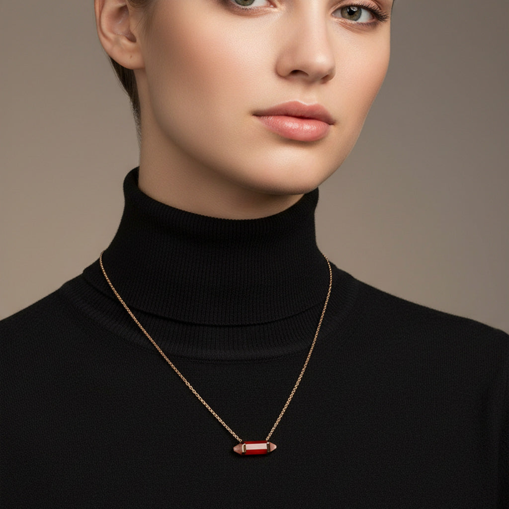 Les Berlingots De Pink Necklace