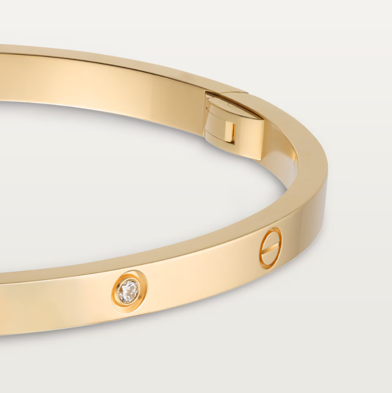 Small 4 Diamonds Love Bracelet