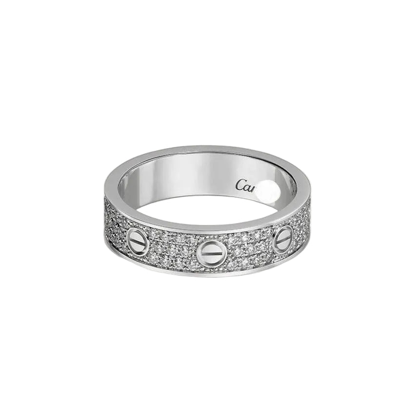 Love Pavé Band Ring