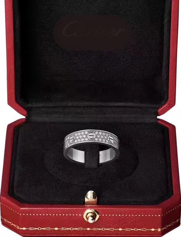 Love Pavé Band Ring