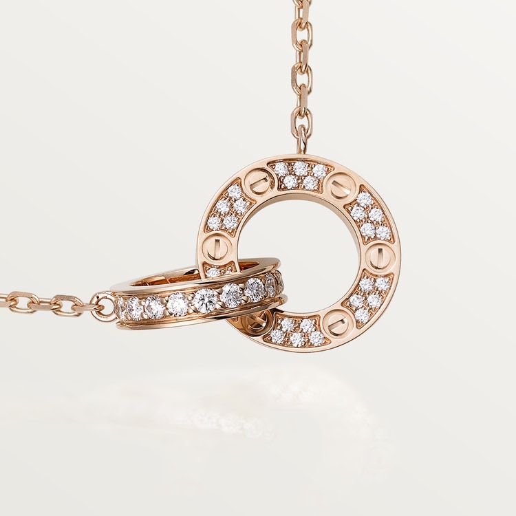 Love Pavé Necklace