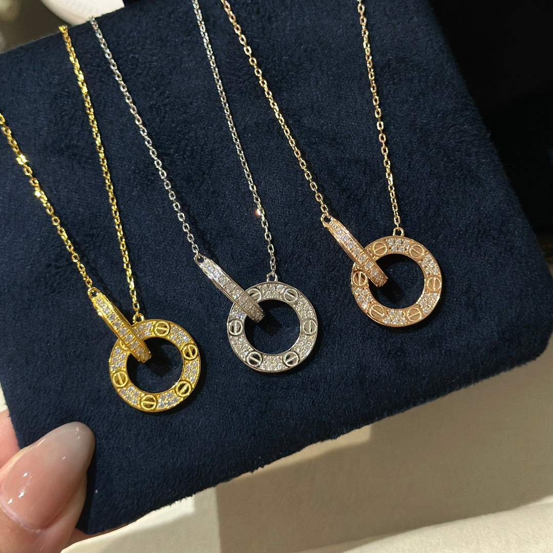 Love Pavé Necklace
