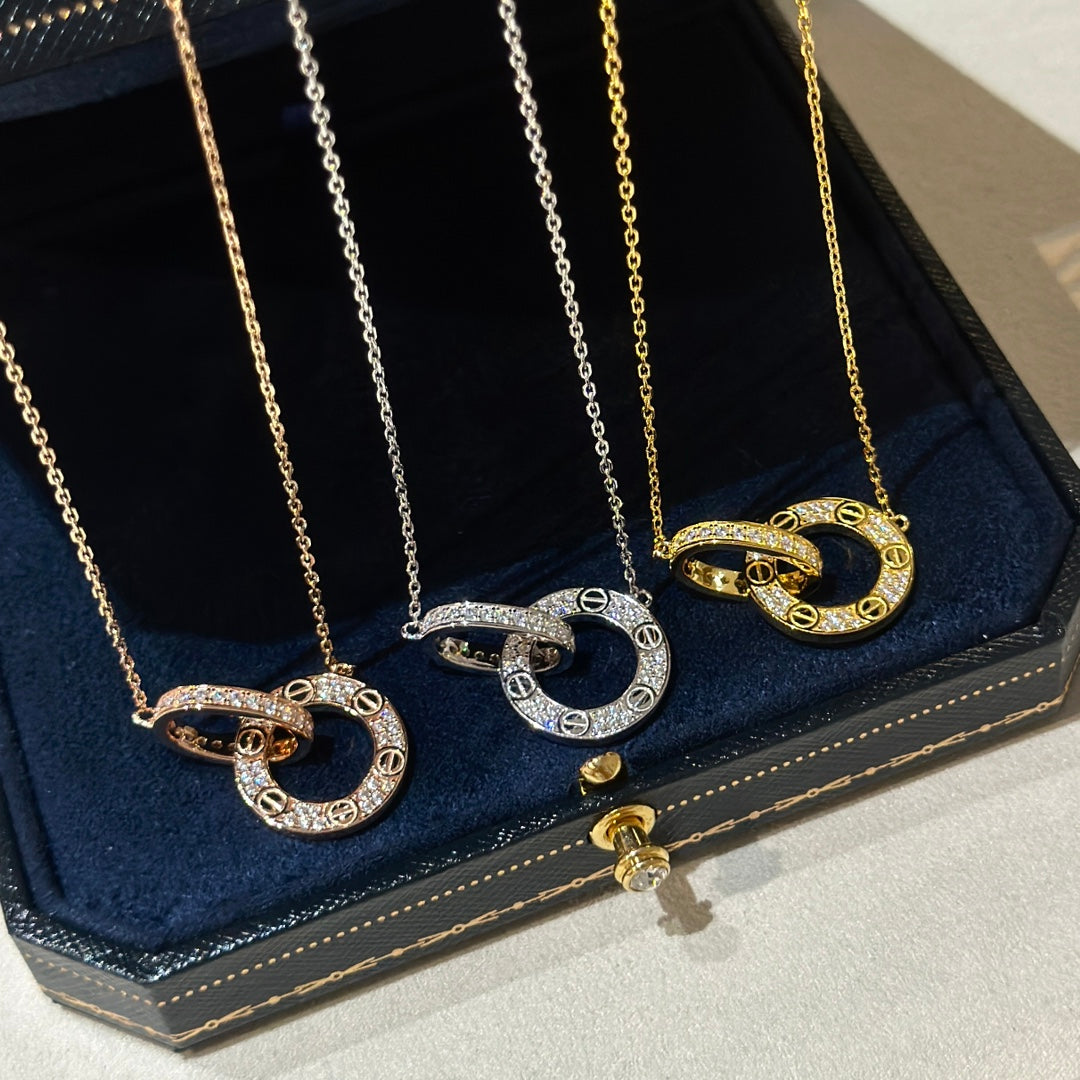 Love Pavé Necklace