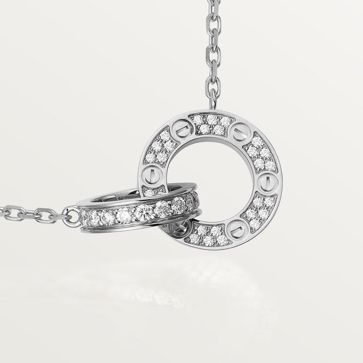 Love Pavé Necklace