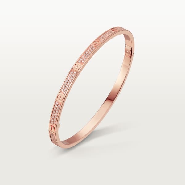 Small Love Diamonds Paved Bracelet