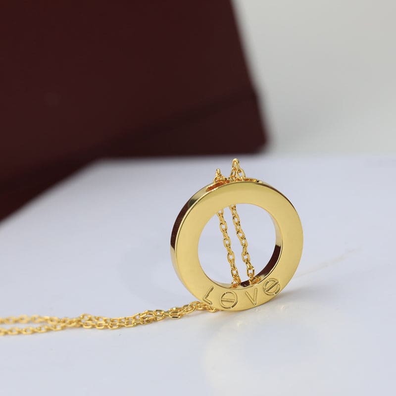 Love Paved Necklace