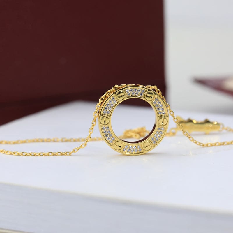 Love Paved Necklace
